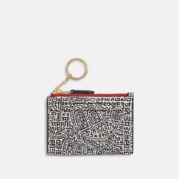 Coach Handbags - Disney Mickey Mouse X Keith Haring Mini Skinny Id Case